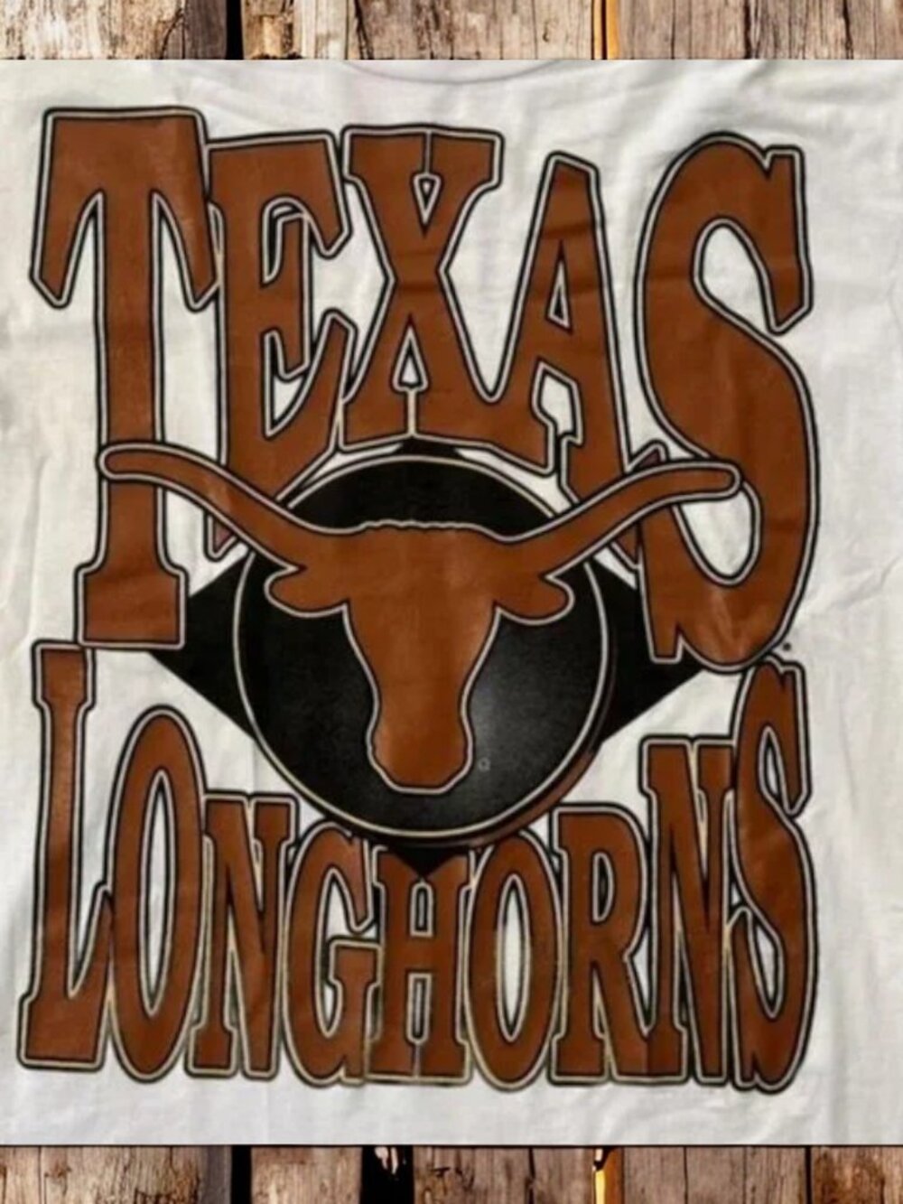 Vintage NCAA Texas Longhorns Big Logo T-Shirt, Texas Longhorns Shirt, University